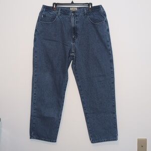 L.L. Bean Comfort Waist Flannel Lined Jeans